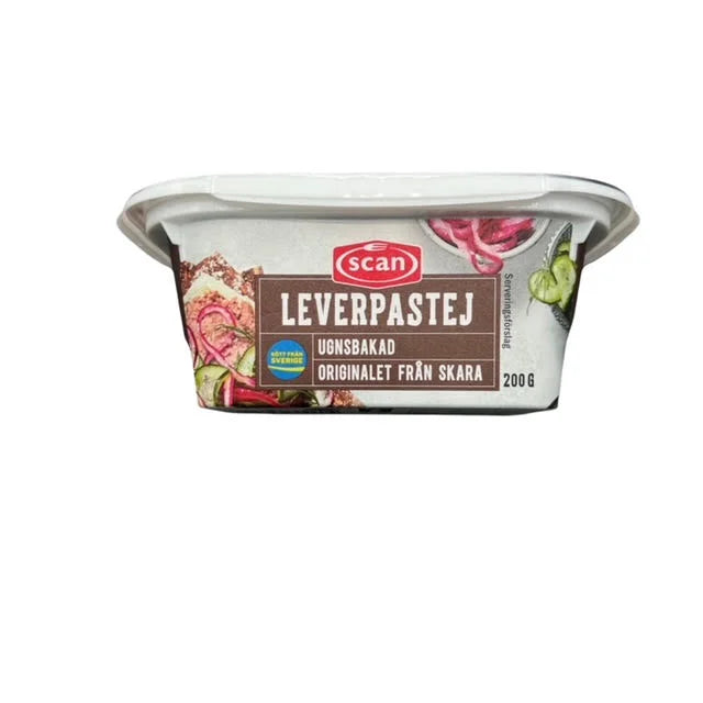Leverpastej Ungsbakad Scan 200g